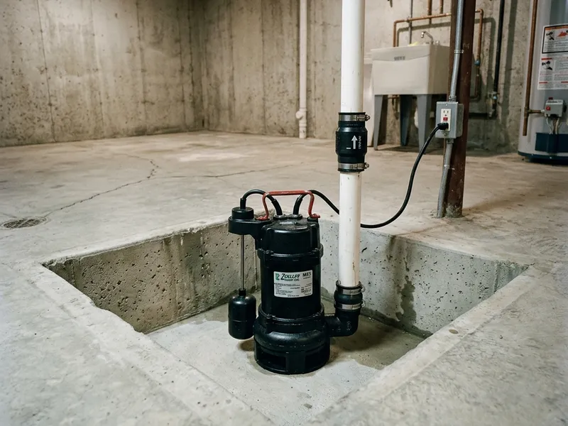 Sump Pump Installation Plumber in Mansfield, IL